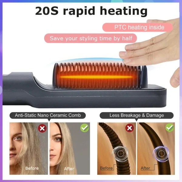 Electric Hair Pressing Comb
