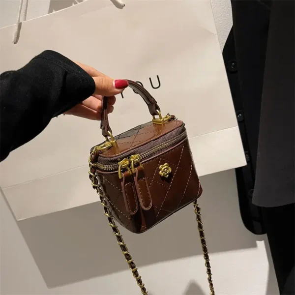 Brown Mini Shoulder Bag