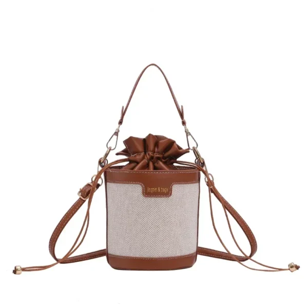 Cylinder Bucket bag