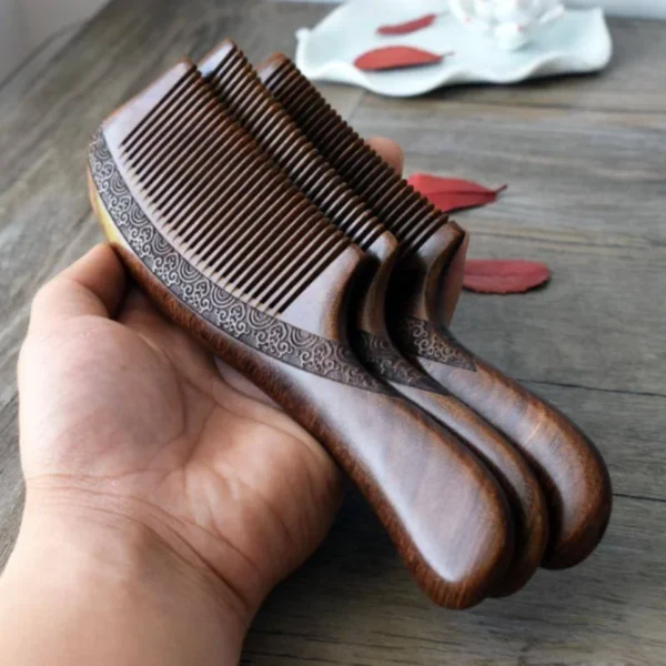 Wooden Hair Comb