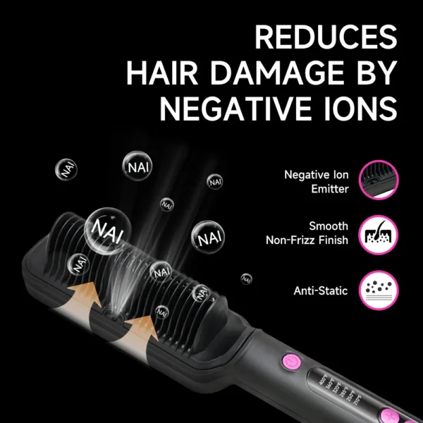 Electric Hair Straightener Brush